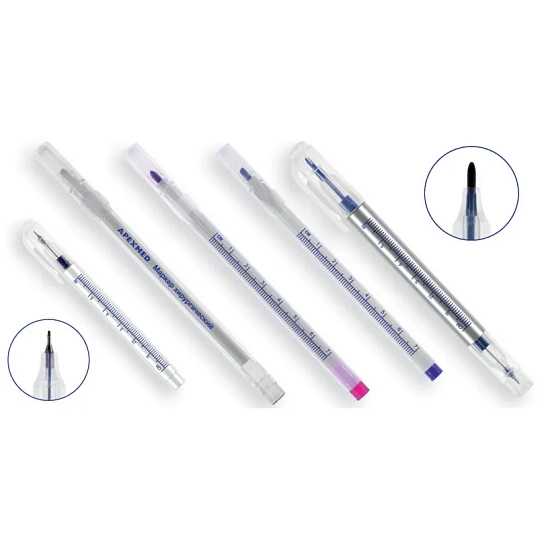 Маркер (хирургический) с тонким стержнем APEXMED стерильный 0614-11-05