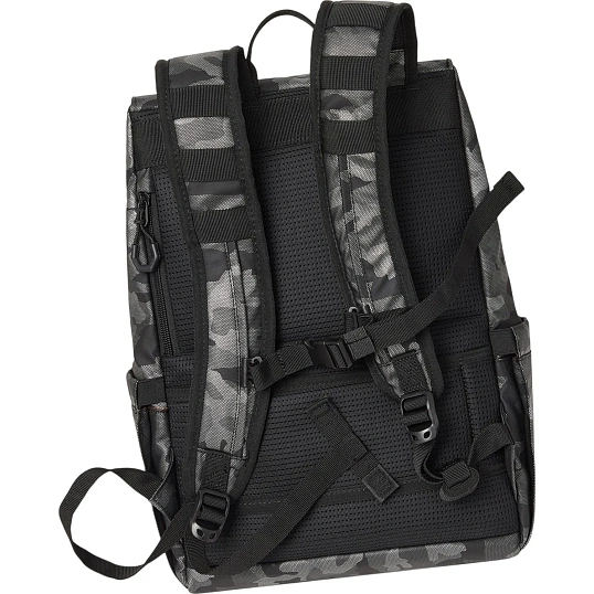 Рюкзак для ноутбука RIVACASE 7621 grey camo Sherwood-ECO Rolltop 15л, 15.6
