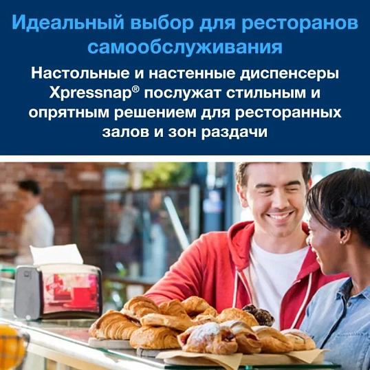 Салфетки бумажные д/дисп Торк/Tellus Экспресснап N4 200л 20пач/уп 10844