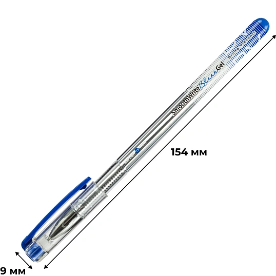 Ручка гелевая неавтомат. SmoothWrite 0.5мм, синий, 20-0393/01