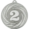 Медаль 2 место 70 мм серебро DC#MK311b-S