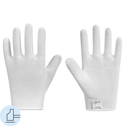 Перчатки защитные Чибис ПА нейлоновые белые р.8