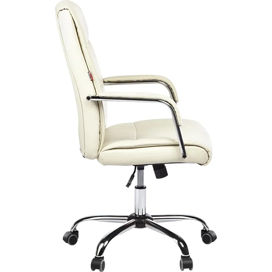 Кресло BN_SH_EChair-509 TPU к/з бежевый хром