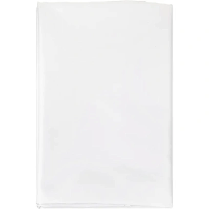 Скатерть Luscan Журавинка 145х180см (88%ПЭ, 12%хлопок) рис. гладкий, белый