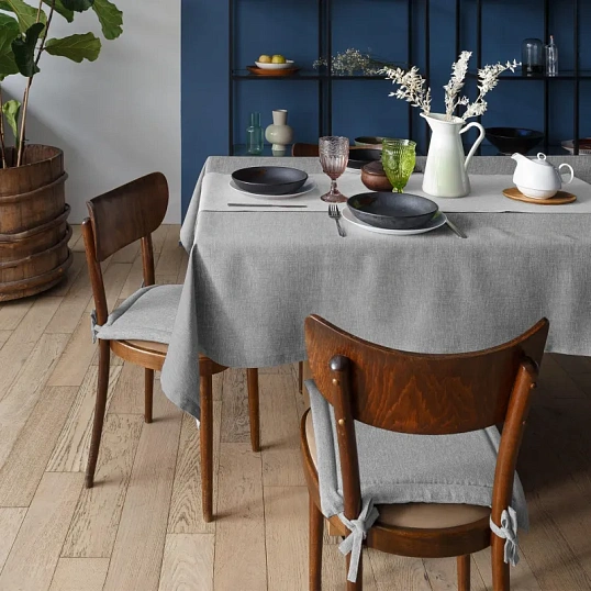 Скатерть Волшебная Ночь 165/200 Пепельно-серый 776952