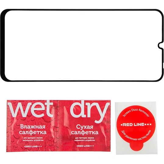 Защитное стекло Red Line Samsung Galaxy A05/A05s FULL GLUE чер(УТ000038286)
