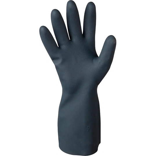 Перчатки защитные неопрен Lakeland Neosol EC30F цв.черный р.9