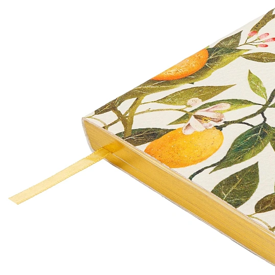 Ежедневник недатированный А5 FLEX FLORA.Lemons 3-743/25