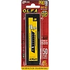 Лезвие OLFA EXCEL BLACK сегментир. 18 мм, 8 сегментов, 50шт/уп (OL-LBB-50B)