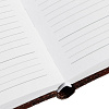 Ежедневник недатированный корич, тв.пер, 140х200, 160л, Lozanna AZ052/brown