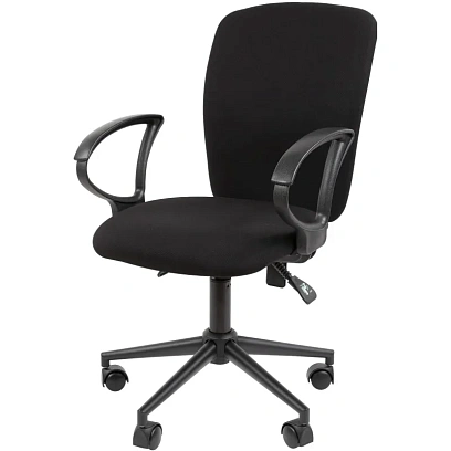 Кресло VT_Chairman 9801 ткань T08 черный Black