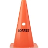 Конус тренировочный TORRES, высота 30 см, пластмасса, оранжевый, TR1009