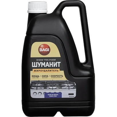 Чистящее средство для плит Bagi ШУМАНИТ жидкость д/удаления жиров 3л