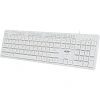 Клавиатура Acer OKW123 белый USB (ZL.KBDEE.00D)
