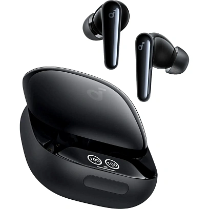 Наушники wireless Soundcore Liberty 4 Pro A3954GF1 TWS черная глянец