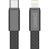 Кабель PERO DC18 ULTIMATE USB-С to LIGHTNING, 27W, 3A, 1.5m, Black