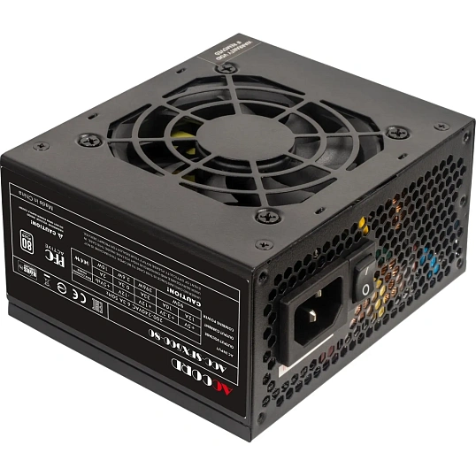 Блок питания Accord SFX 500W ACC-SFX500-80 (20+4pin) APFC 80mm fan 3xSATA