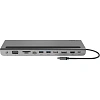 Док-станция Belkin (INC004btSGY)Connect USB-C 11в1 Multiport Dock серый
