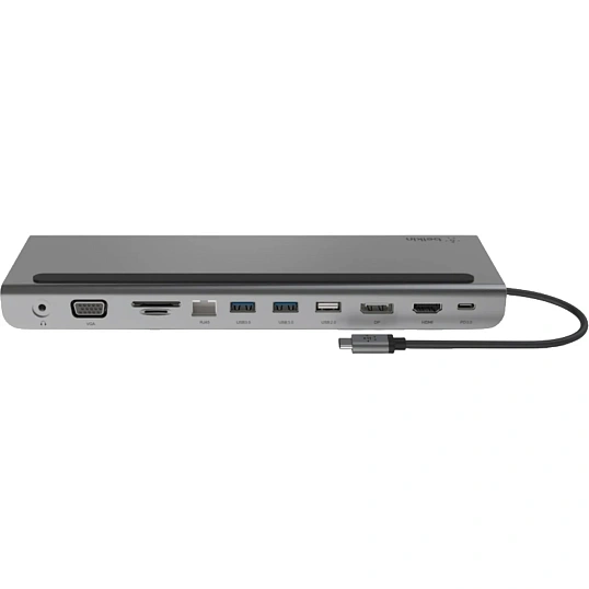Док-станция Belkin (INC004btSGY)Connect USB-C 11в1 Multiport Dock серый