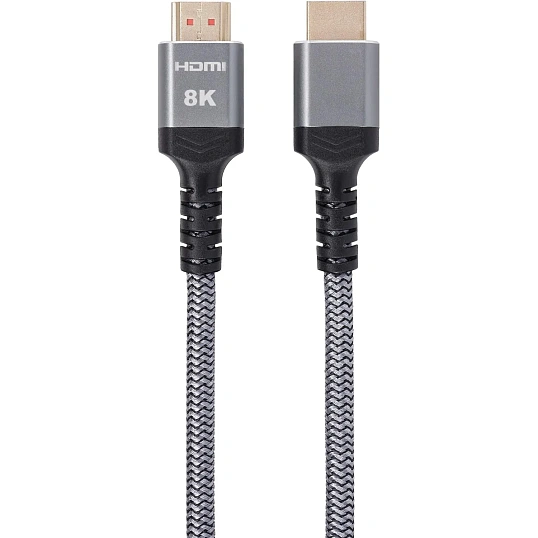 Кабель HDMI 19M/M,ver. 2.1 8KX60Hz (Econom) оплетка 5m iOpen <ACG859A-5.0