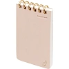Блокнот BV CUTE A6- 100л линейка гребень TOTAL BEIGE 3-100-005/17