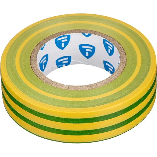Изолента TOPFORT 19мм х 20м х 0,13мм желто-зеленый