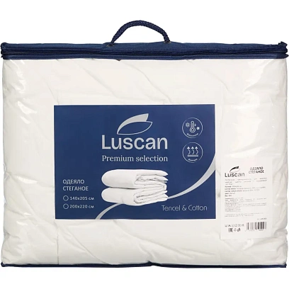 Одеяло 200х220 стежка кант (50%вискоза,50%ПЭ/55%тенсель,45%хл.) 200г/м3