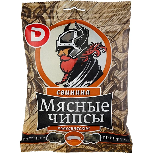 Снеки мясные классические из свинины с/в, 25г