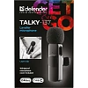 Микрофон Defender Talky-137 wrls, петличный, черный, на прищепке, 1шт