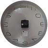 Часы настенные, круглые, белый, пластик, ?35см PL200924