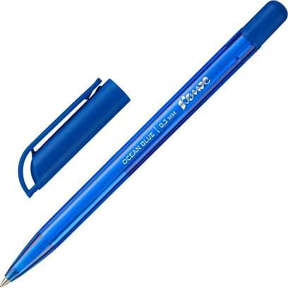 Ручка шариковая неавтомат. Комус Ocean Blue,масл,синий,0,3мм,Россия