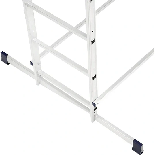 Лестница - вышка, алюминиевая, рабочая высота 3,2 м