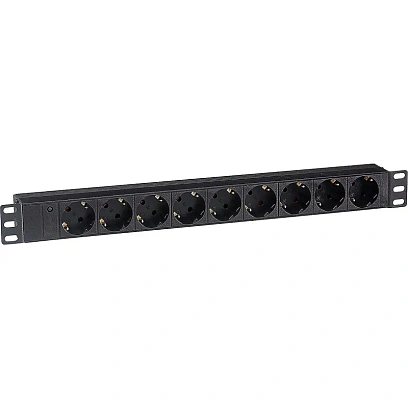 Блок розеток ExeGate ServerPro PDU-19H901 Al-9S-C14 (EX280847RUS)