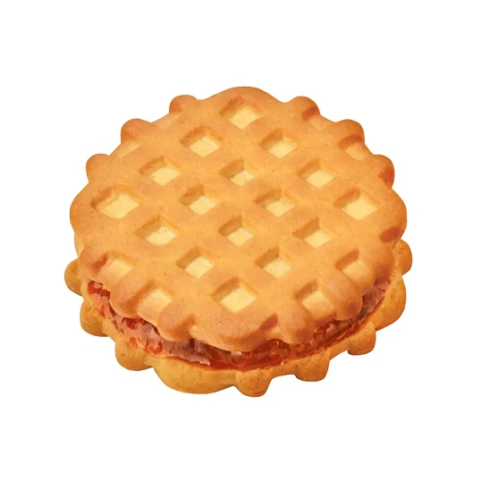 Печенье Дымка Домашние вафельки с апельсиновой начинкой, 3,8кг/уп