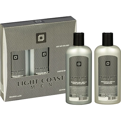 Подарочный набор 321 LIGHT COAST MEN (Шампунь 250 +Гель д/душа 250) МУЖСКОЙ