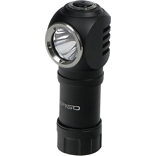 Фонарь EPILSO EPF-200 (карманный, налобный, Luminus SST20 10W, аккум 16340)