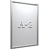 Рамка А2 Attache, алюм.клик-профиль 25 мм, настенная