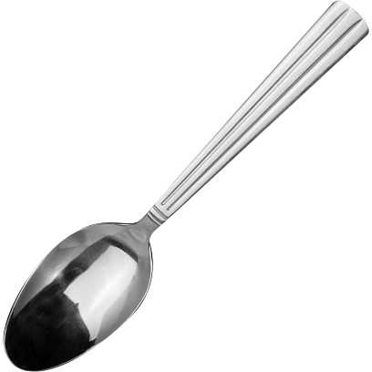 Ложка чайная 'Нова бэйсик';сталь нерж.;,L=135,B=28мм;металлич. 12шт/уп