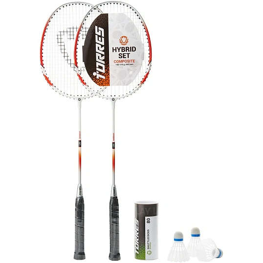 Набор для бадм. TORRES Hybrid Set, для начинающ.,со струнами,оранж.,BD23505