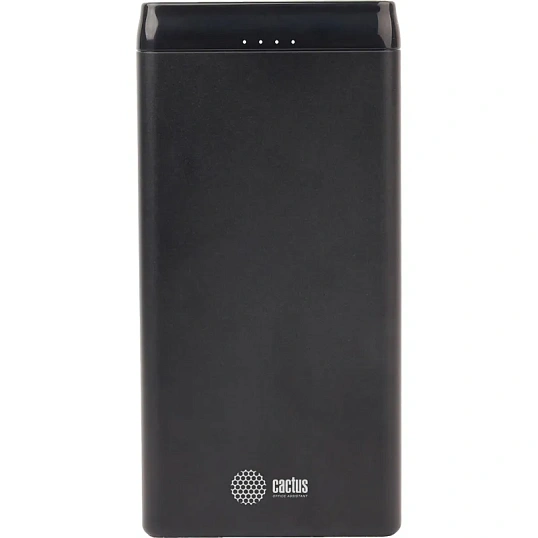 Внешний аккумулятор Cactus CS-PBFSFT-10000 10000mAh 2.1A 2xUSB черный