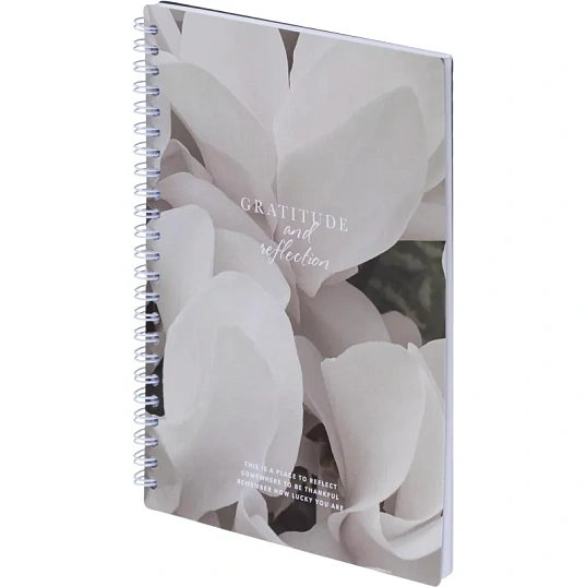 Тетрадь общая, BS, А5, 80л., точка, спираль. Botanica, цикламен N4191