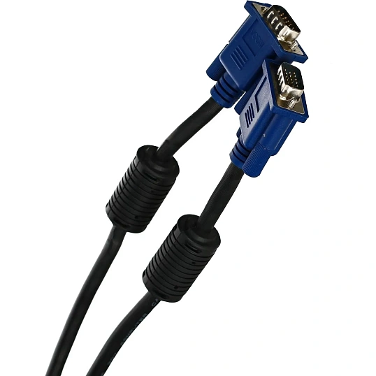 Кабель   монитор-SVGA card (15M-15M) 10м 2 фильтра VCOM VVG6448-10MC