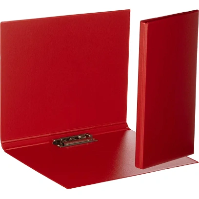 Папка с зажимом красная Дания-Россия