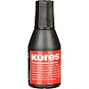 Краска штемпельная KORES черная 71334