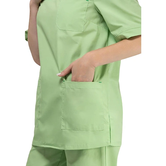 Костюм жен (куртка, бр) м05 плюс зел 112-116/170-176