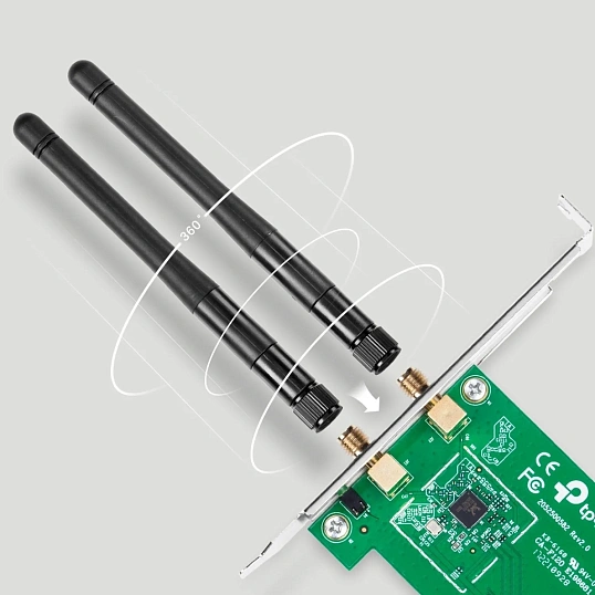 Сетевой адаптер WiFi TP-Link TL-WN881ND PCI Express