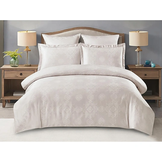 Постельное белье евро(нав.50х70-2шт,70х70-2шт)Tencel Jacquard31/024-TJ