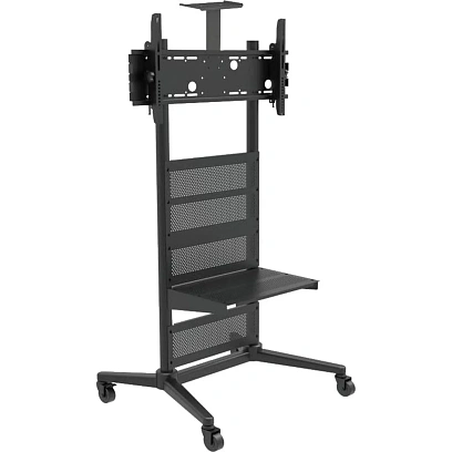 Стойка мобильная Wize Pro [M75]32'-75',Max VESA 800x400мм/наклон+15/-15 гр