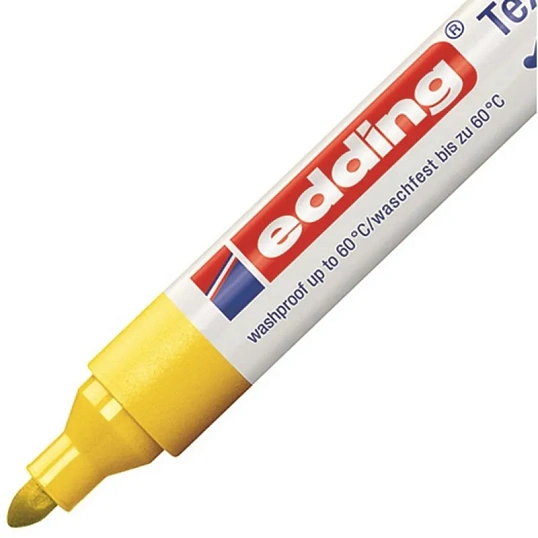 Маркер для текстиля Edding E-4500, жёлтый_005