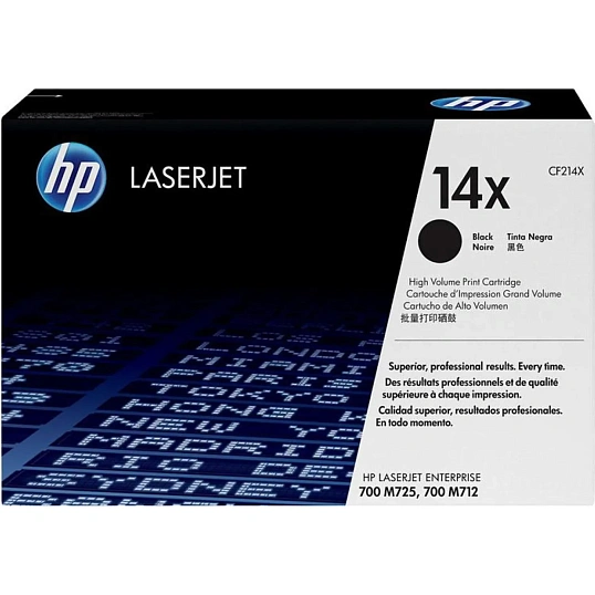 Картридж лазерный HP 14X CF214X чер. пов.емк. для LJ M712/725